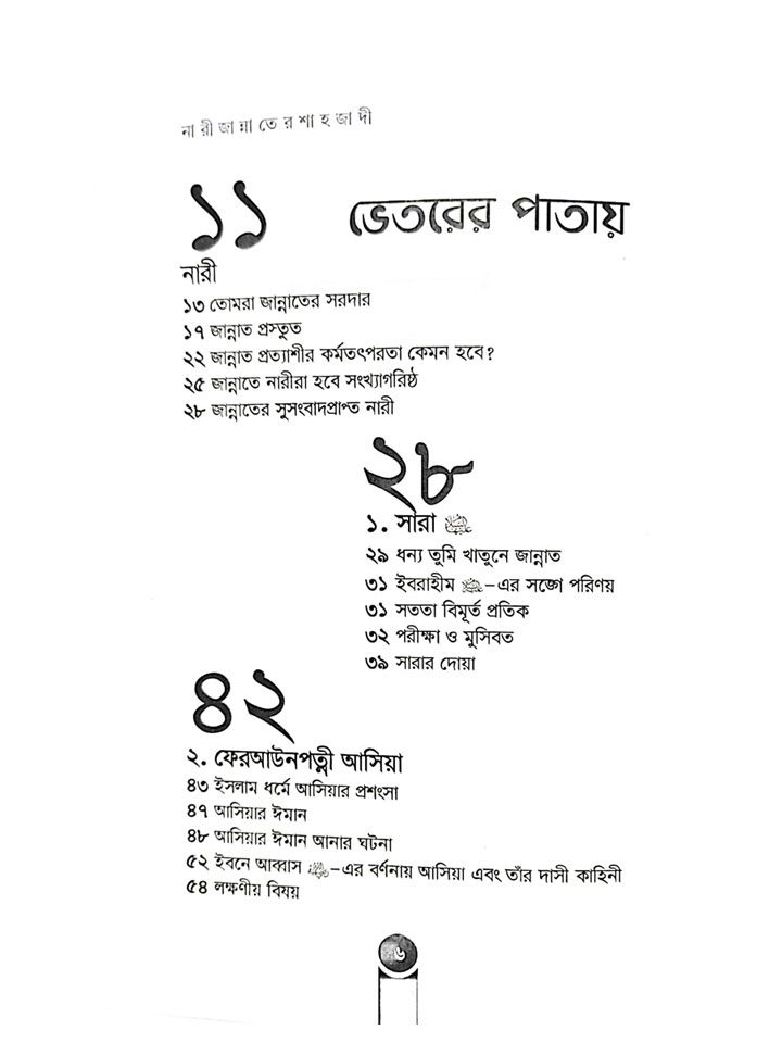 নারী জান্নাতের শাহজাদী